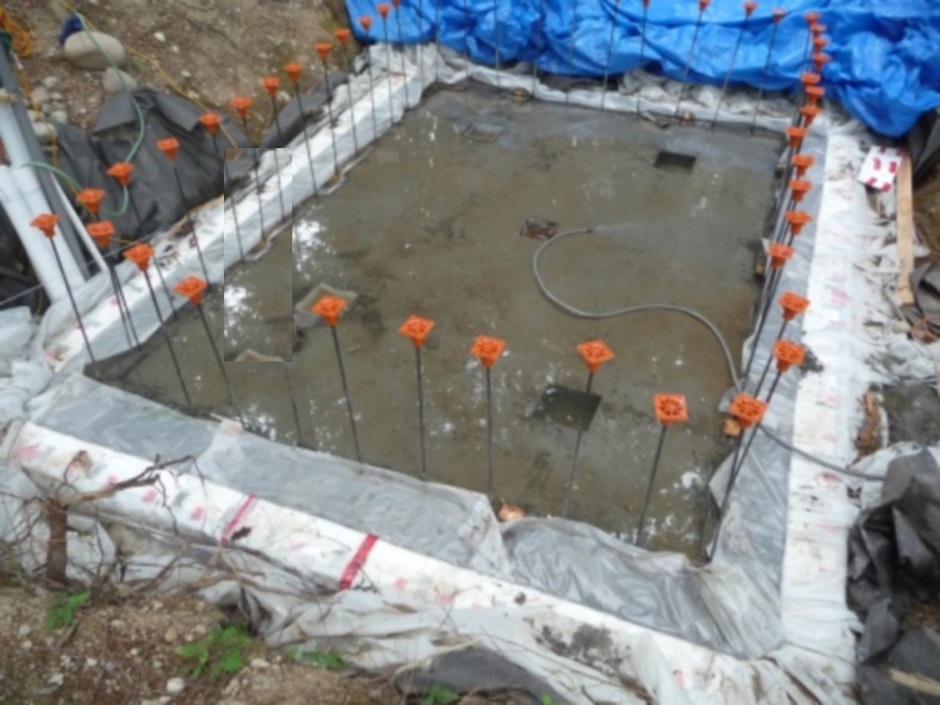 Eval build - Foundation concrete done