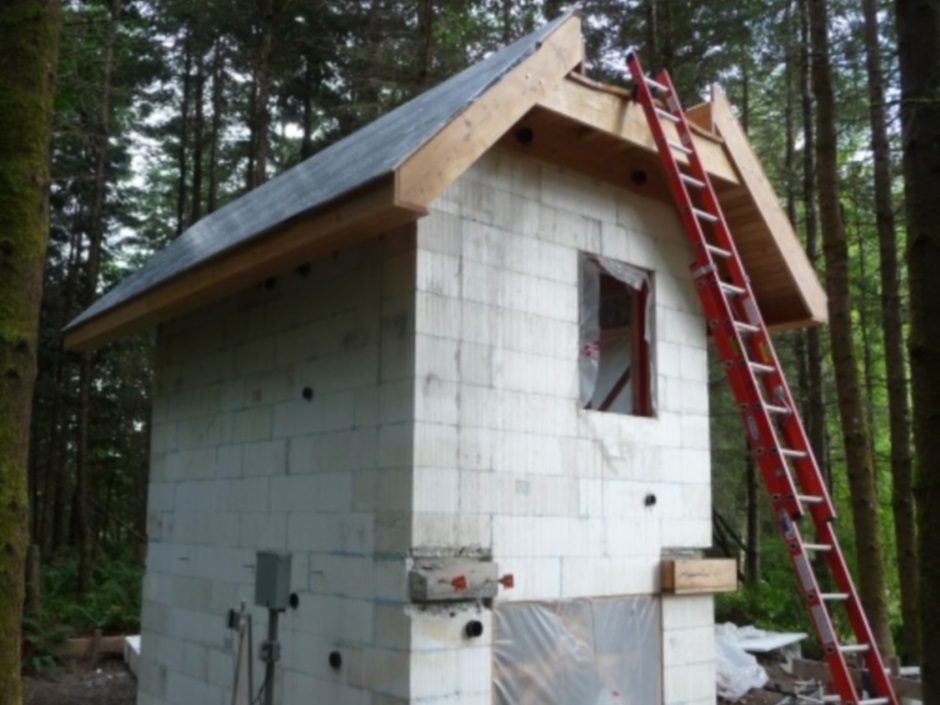 Eval build - Roof membrane start