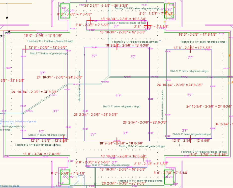 Spacer Drainage Pipe Positions