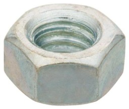 Steel Nut Zinc Plated 38in