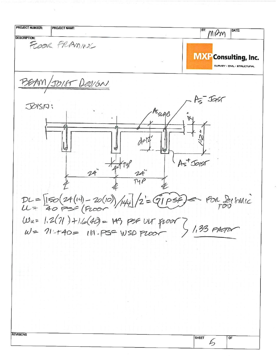 Structural calculations