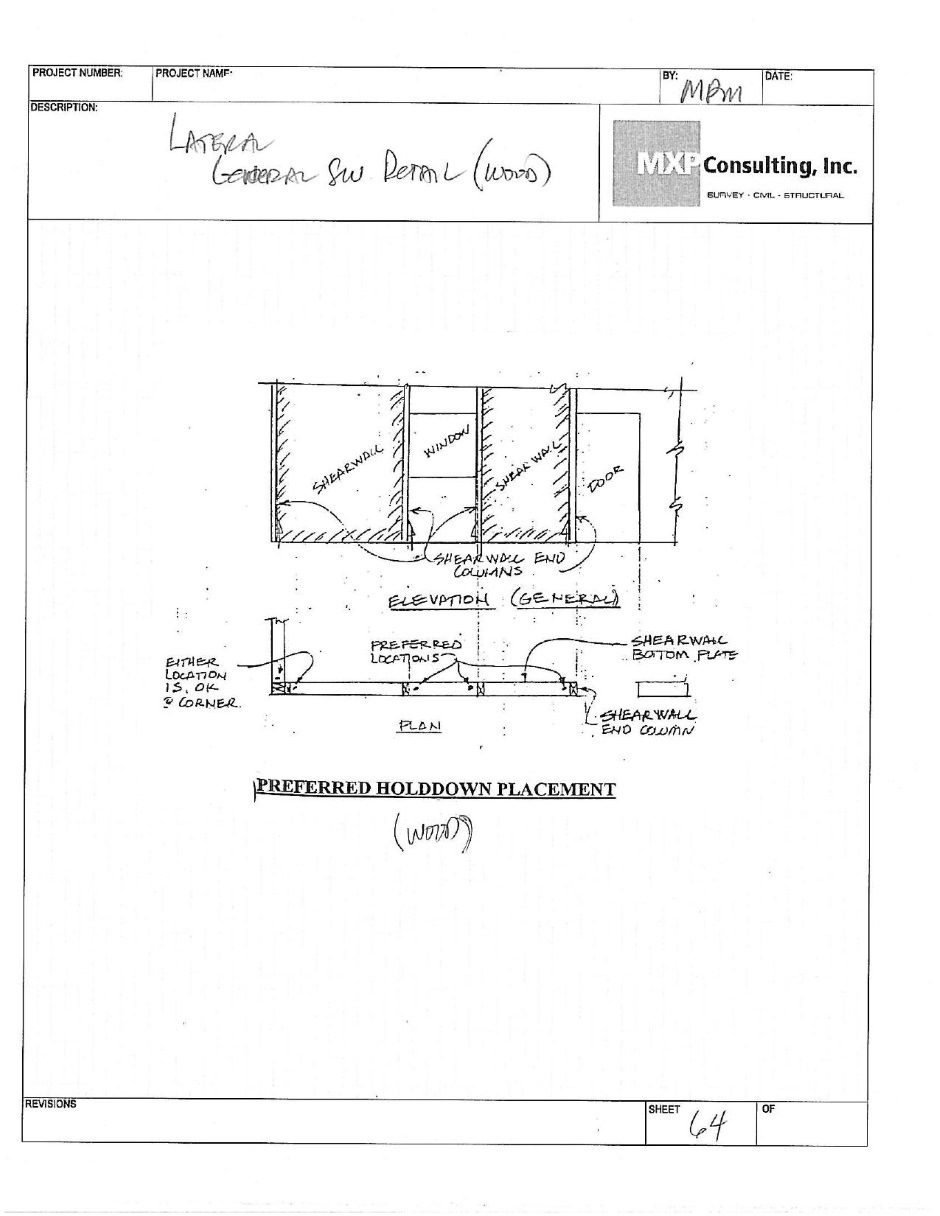 Structural calculations