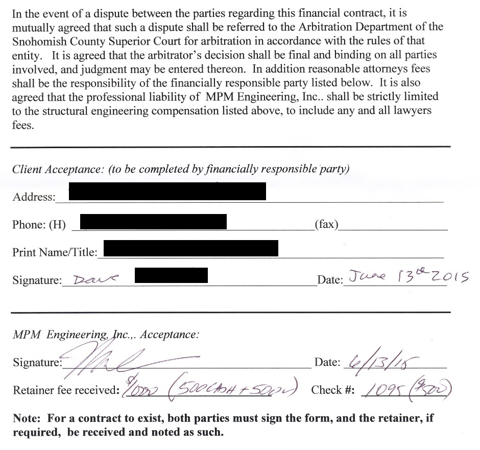 Structural Engineer EOR Agreement