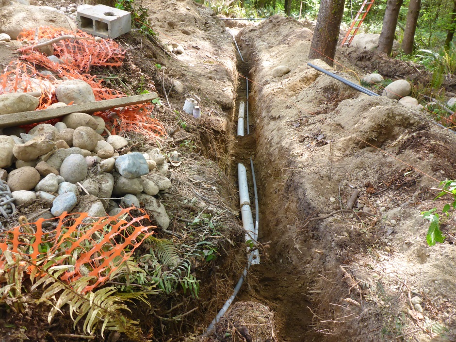 Swale Pipe And Electrical Conduit