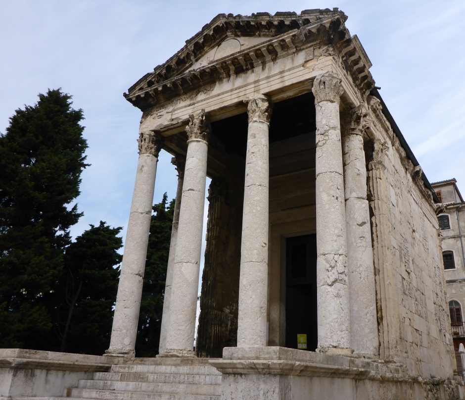 Temple Of Augustus in Pula