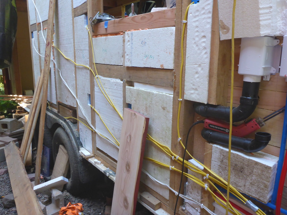 Tiny House Electrical Wall Wiring