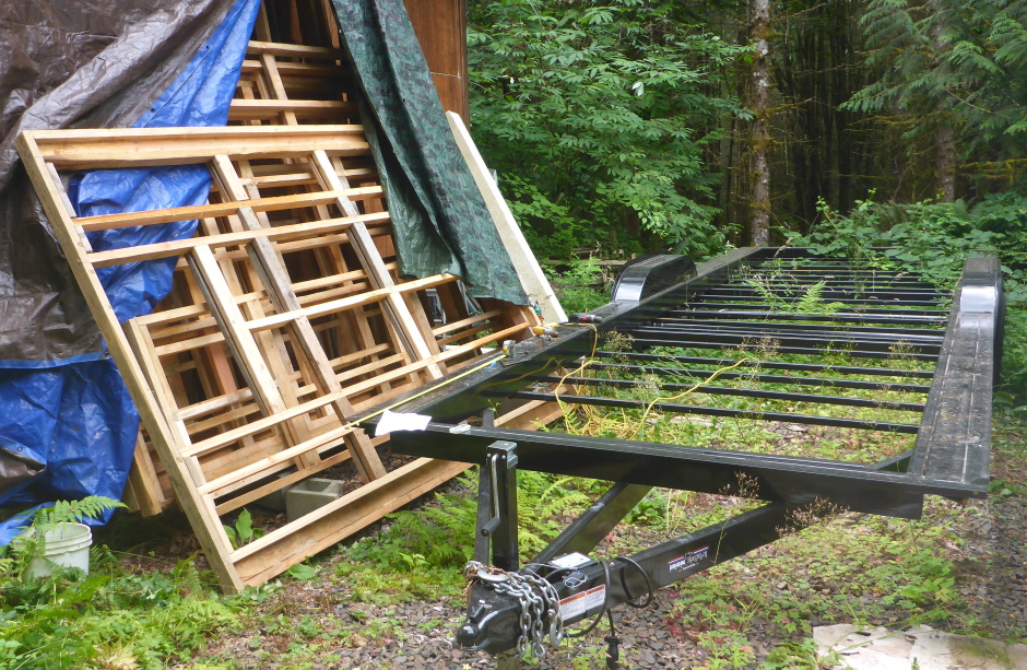 Tiny House Panels Stacked