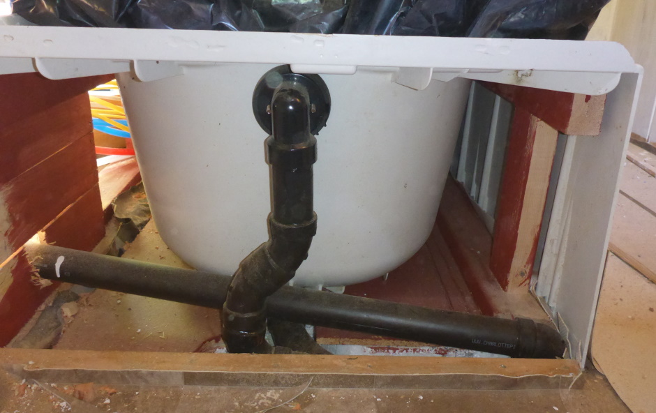 Tiny House Plumbing Bath