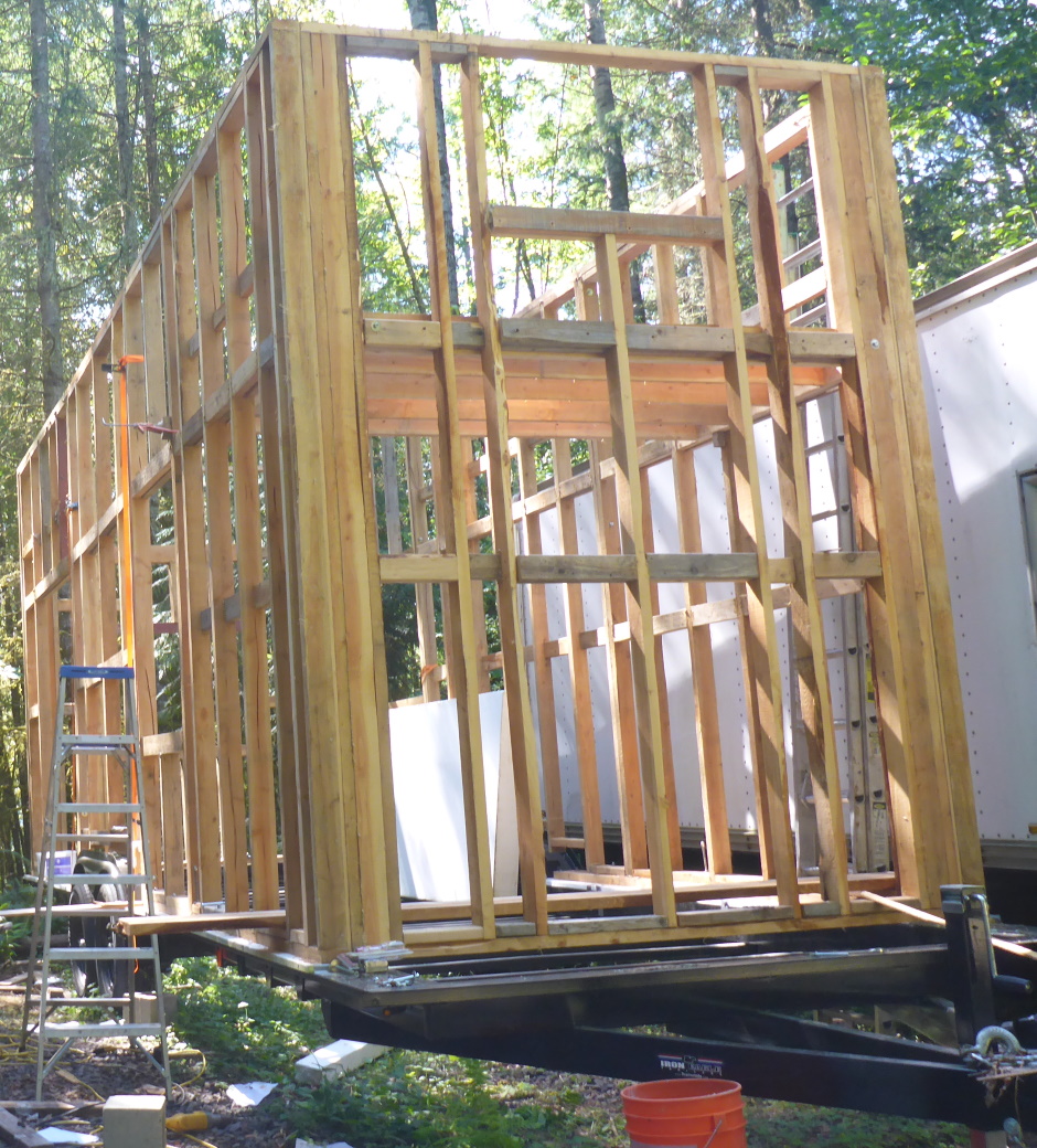 Tiny House Wall Panels All Fitted