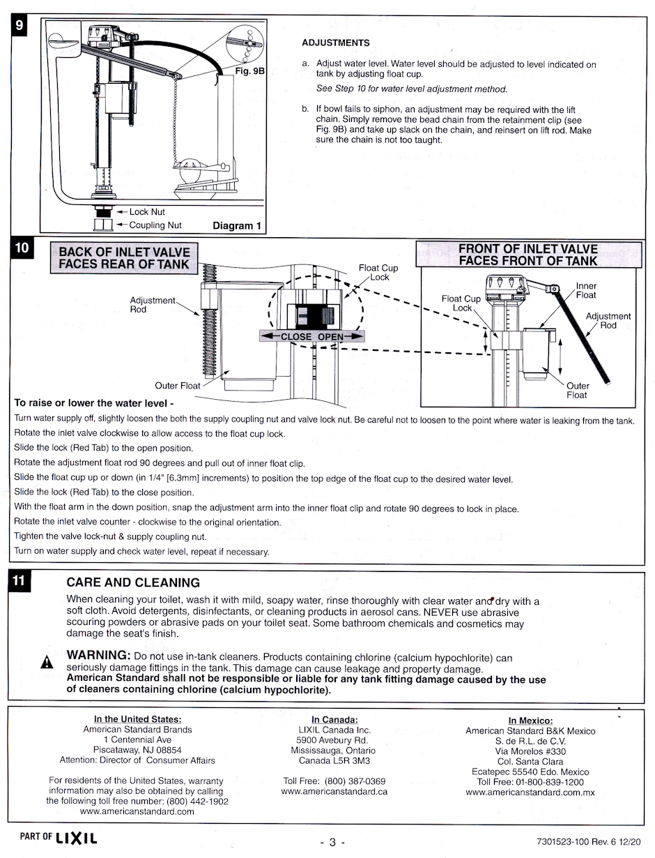 Toilet AmericanStandard