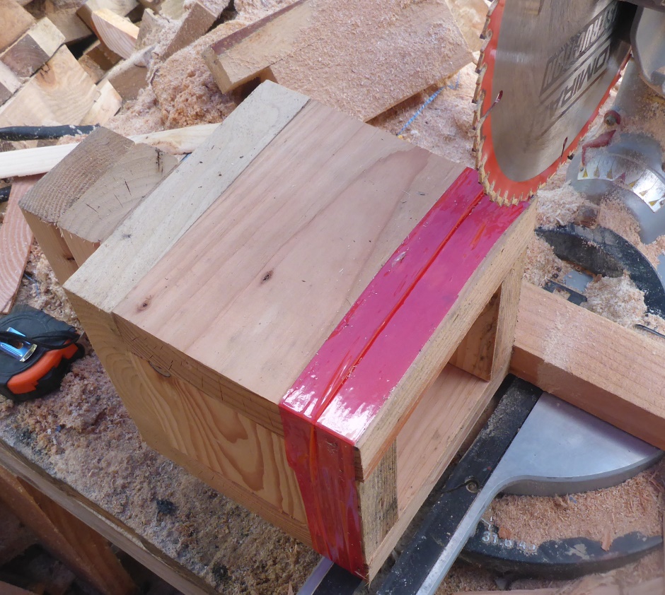 Trimming Wood Cube