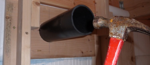 Utility pipe interference fit