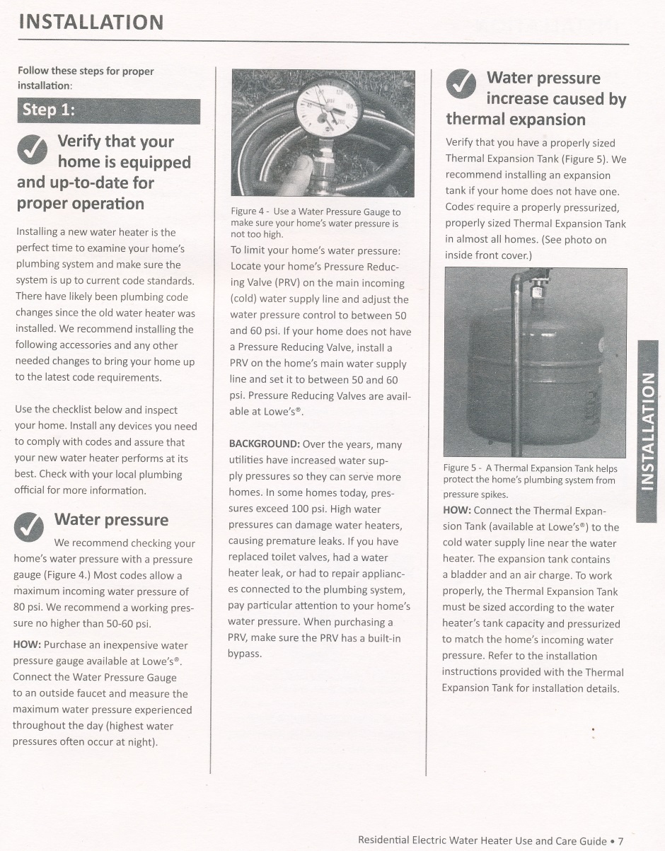 Water Heater AOSmith Manual 07