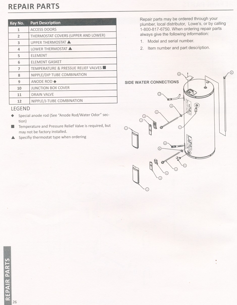 Water Heater AOSmith Manual 26