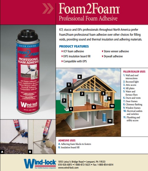 Windlock Foam Adhesive Brochure 1