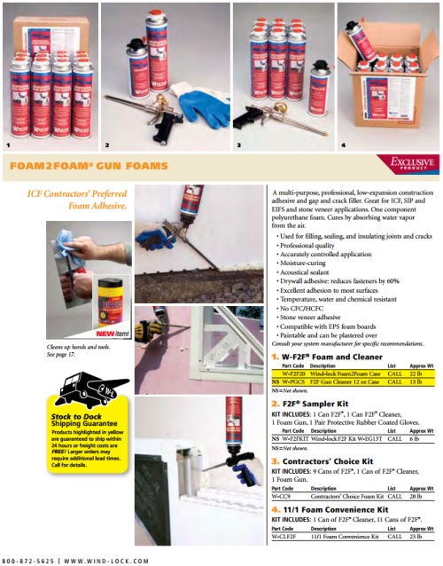 Windlock Foam Adhesive Brochure 3