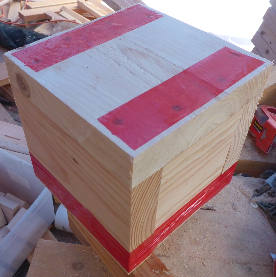 Wood Block 8in Cube